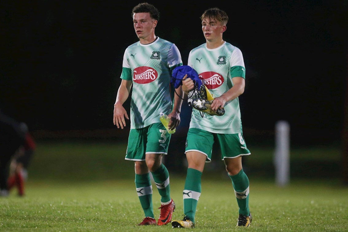 Plymouth Argyle academy team