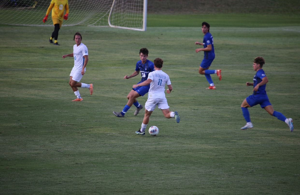Jude Boyd #11 in action for Hawaii Pacific