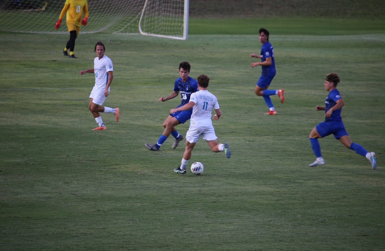 Jude Boyd #11 in action for Hawaii Pacific